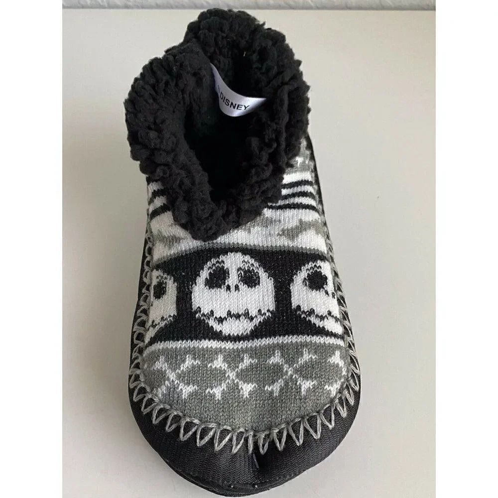 Nightmare‎ Before Christmas Anti Skid Slipper Socks Jack Skellington S/M 5.5-7.5